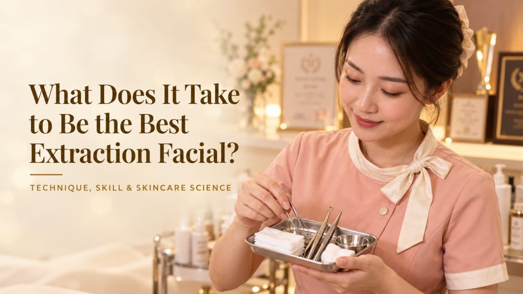 What Does It Take to Be the Best Extraction Facial? A Deep Dive Into Technique, Skill, and Skincare Science