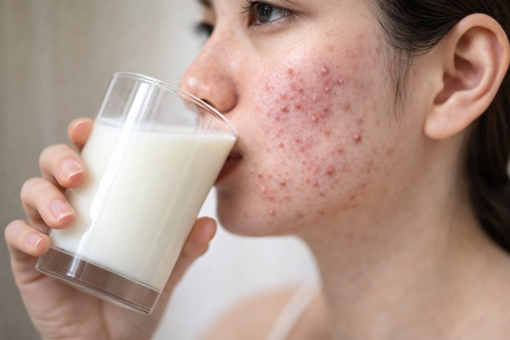 Milk and Acne: Does Drinking Milk Really Cause Breakouts?