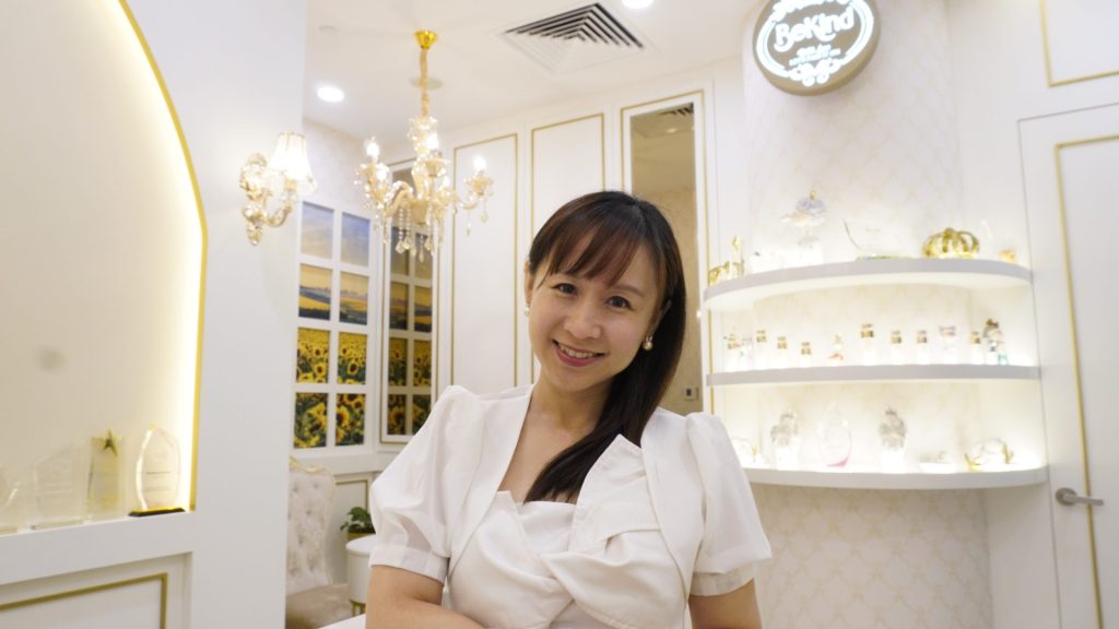 Celine Chan - Founder of My Cozy Room Beauty Spa - Best Extraction Facial in Singapore - Best Wedding Facial 