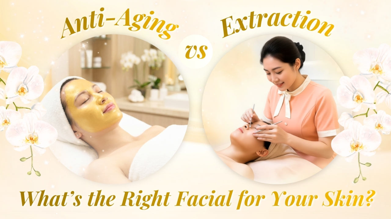 Anti-Aging vs Extraction: What’s the Right Facial for Your Skin?