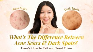What’s The Difference Between Acne Scars & Dark Spots? Here’s How to Tell (and Treat) Them