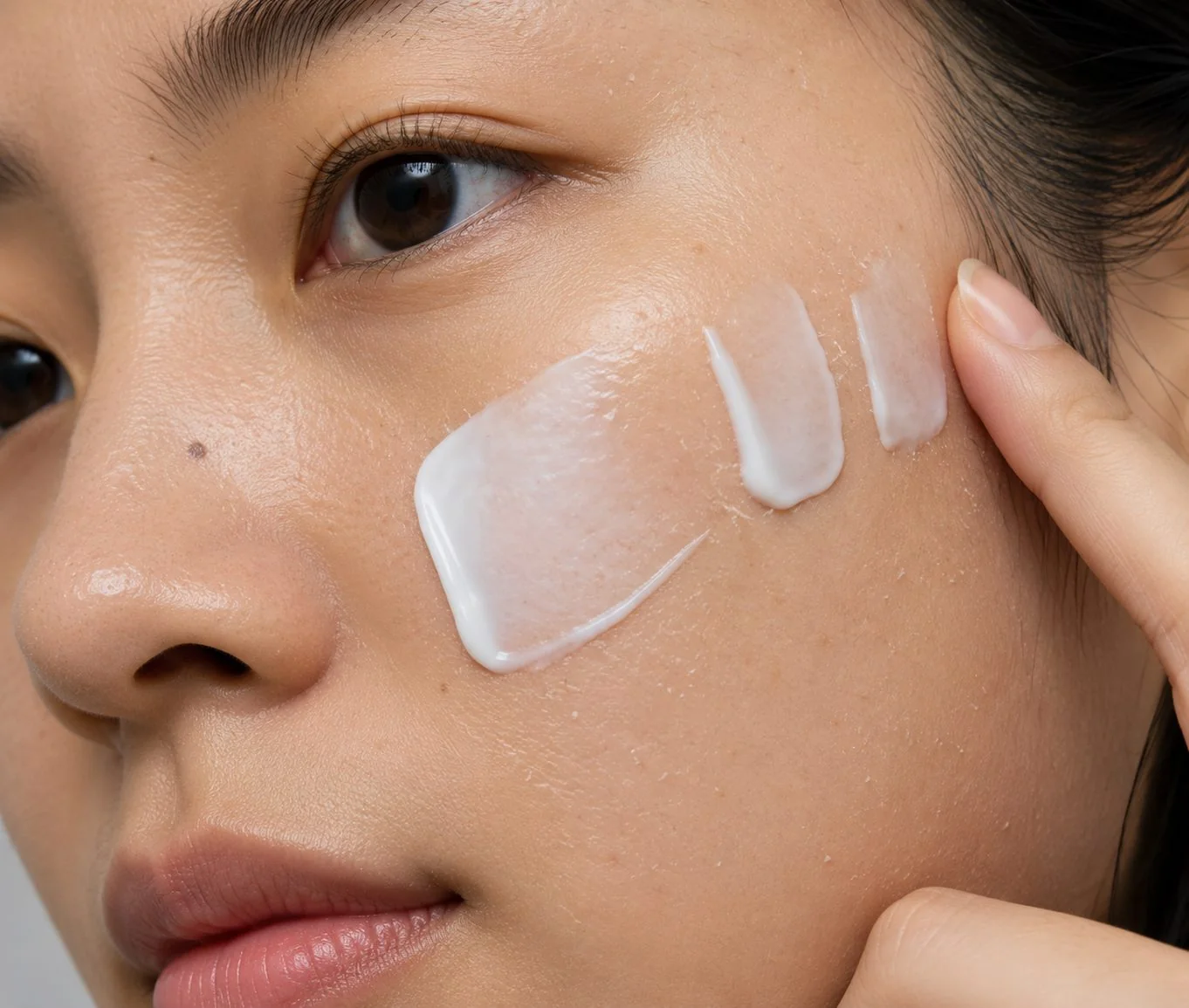 Thick skincare products