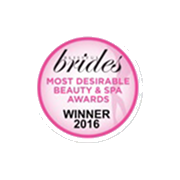 Brides Most Desirable Beauty & Spa Awards Winner 2016 badge